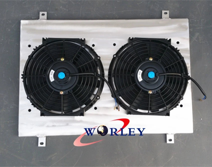 Aluminum Shroud with Fans for Subaru Impreza WRX GC8 STI (1992–2000)