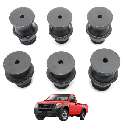 Set of 4 Cabin Mount Rubber Bushings for Isuzu D-Max (RT50 RT85)