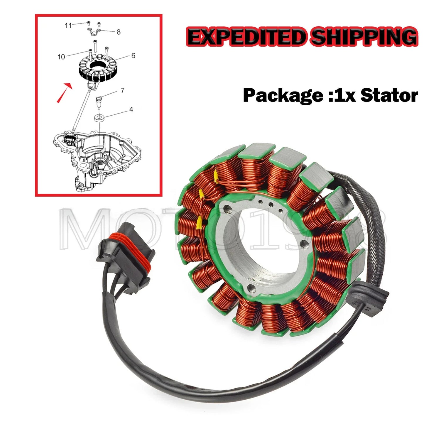 Stator for Polaris Ranger 570 EFI (2014–2015)