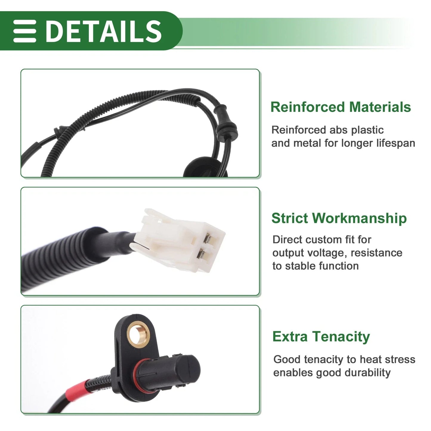 ABS Wheel Speed Sensor for Hyundai Elantra 2014-2016 Right Rear