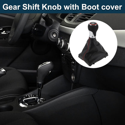 6 Speed Shift Knob with Cover No. 8K0863278H for Audi A4 B8 (2007–2015)