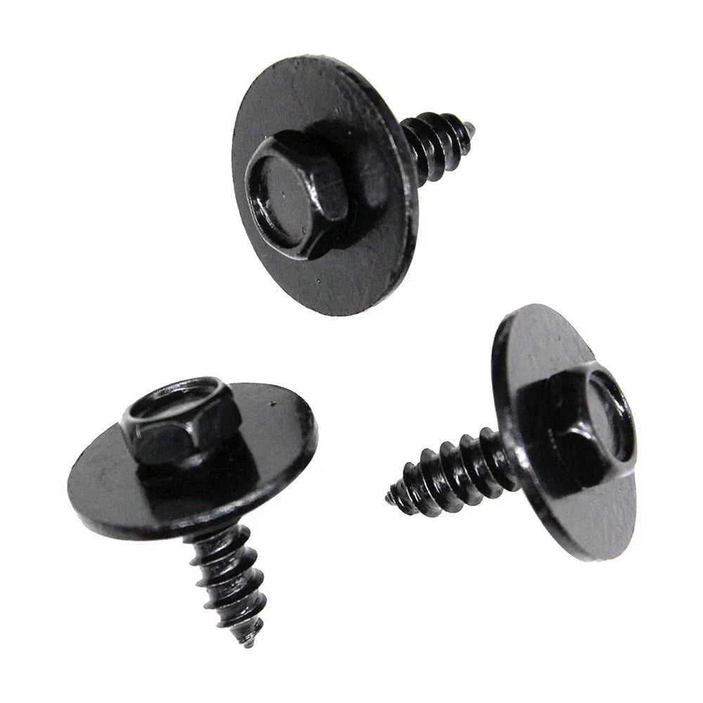 10 Pcs Wheel Arch Trim Hex Head Screws for BMW X5 X6 E46 E60 E90