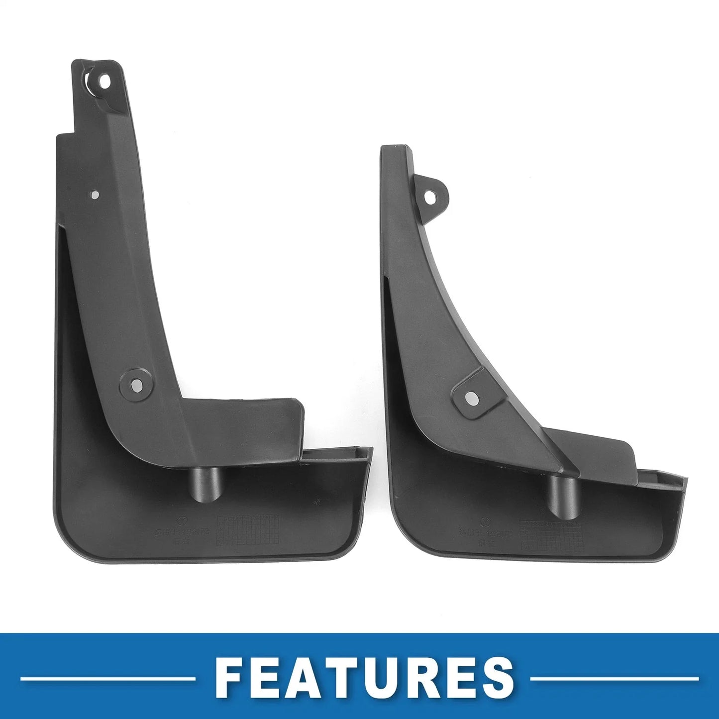 Front & Rear Mud Flap Splash Guards for Chevrolet Trax (2019-2020)