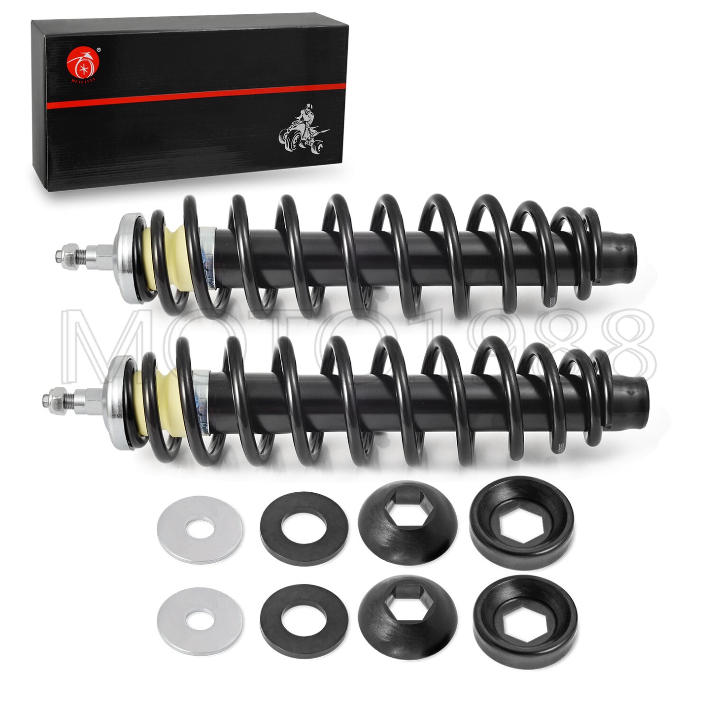 Front Shock Strut Absorber Kit for Polaris Sportsman 500 400 450 570 600 700 800 (2000–2023)