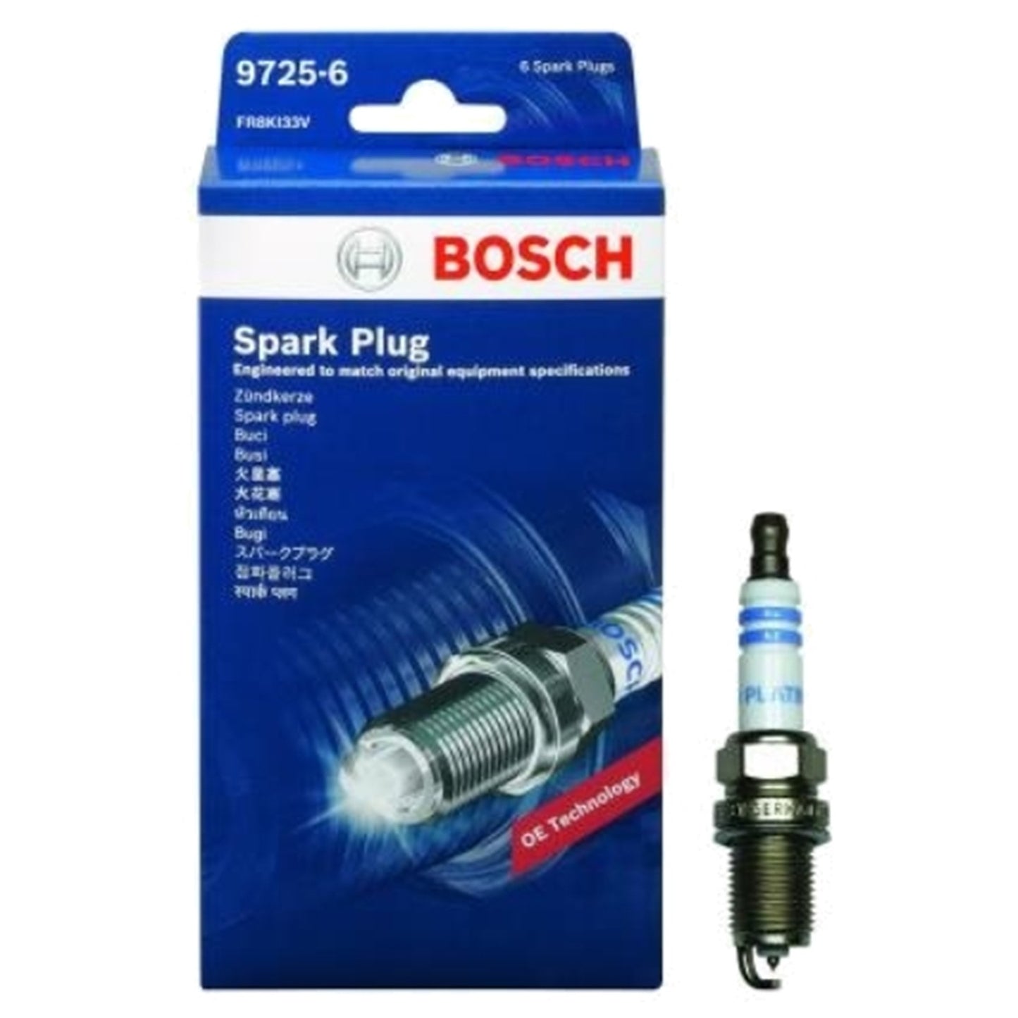 Set of 6 Spark Plugs for Ford Territory SY (2009–2011)