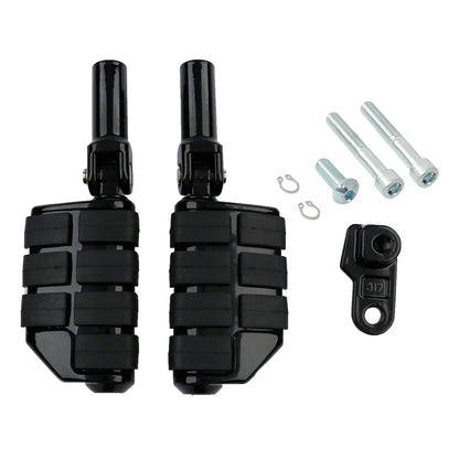 Passenger Footpeg for Harley Softail Cross Bones FLSTSB, Softail Slim (08-17)