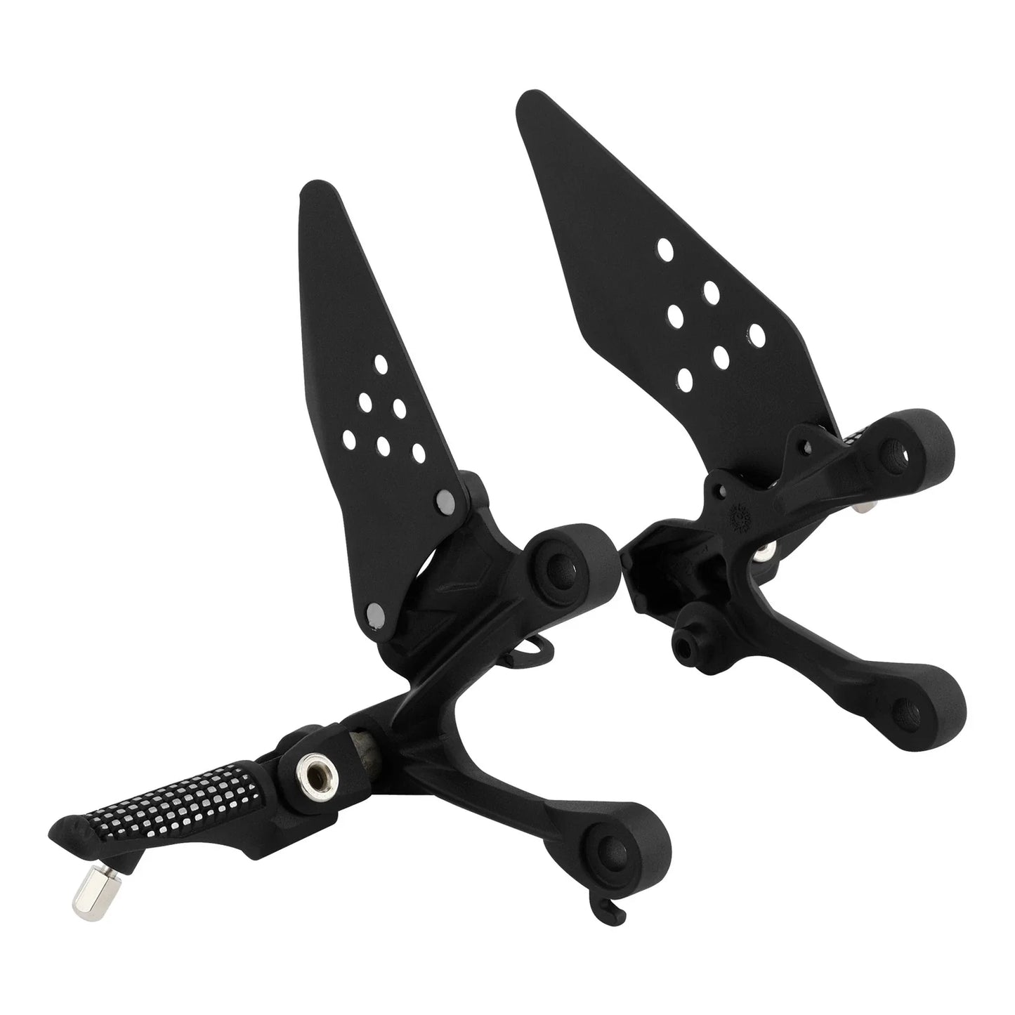 Front Footpegs Peg Footrest Bracket for Kawasaki Ninja ZX6R (2009 - 2018)
