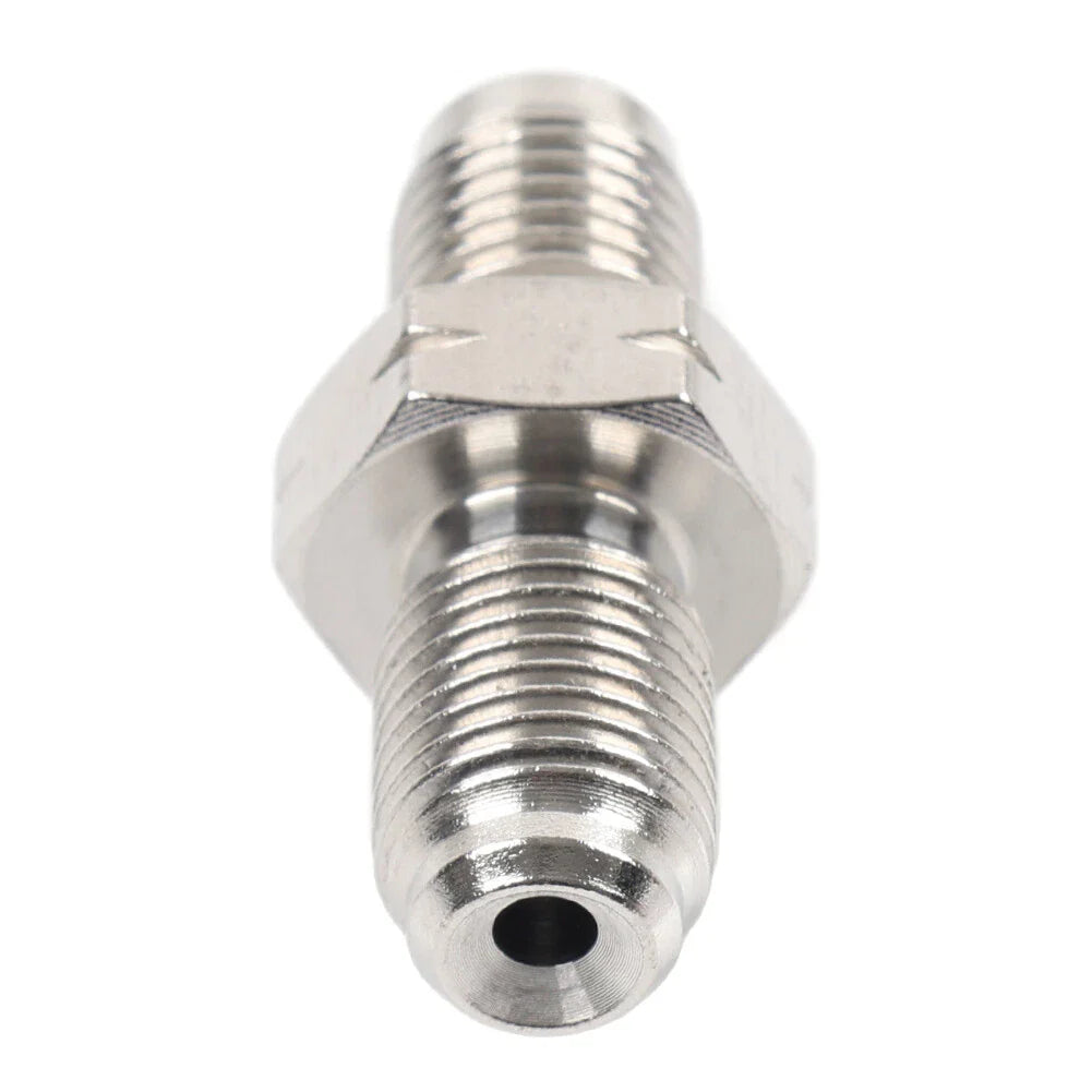 Stainless Brake Fittings Adapter 3/8x24 UNF for AN3 to M10x1.0