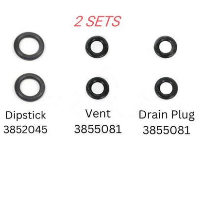 2 O-Ring Set for Volvo Penta Outdrive SX-M