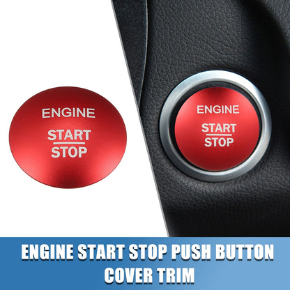 Start Stop Button Cover Trim Sticker for Mercedes-Benz E-Class (2017–2023)