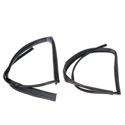 Set of 2 Rear Door Glass Run Rubber Seals for Nissan Sentra B13 (1995–1999)