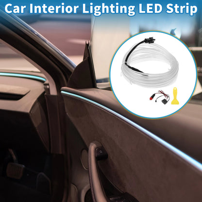 LED Strip Lighting for Car Decoration (12V) - Ice Blue, 3 Meter
