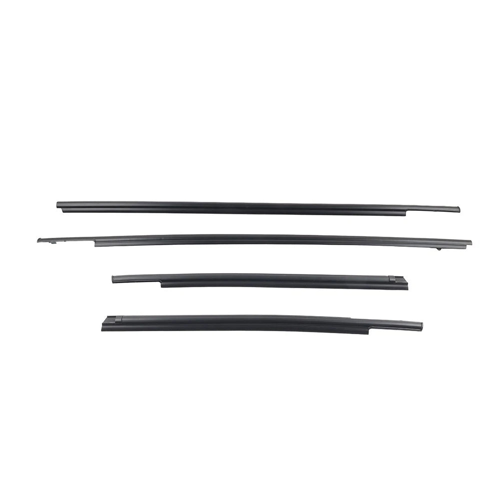 2X Chrome Rear Fog Light Lamp Cover Trim for Toyota Highlander (2011–2013)