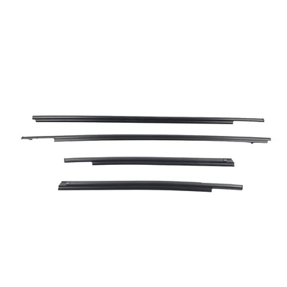 2X Chrome Rear Fog Light Lamp Cover Trim for Toyota Highlander (2011–2013)