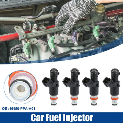 Set of 4 Fuel Injector Nozzles for Honda Civic Si 2.0L (2002) 16450-PPA-A01