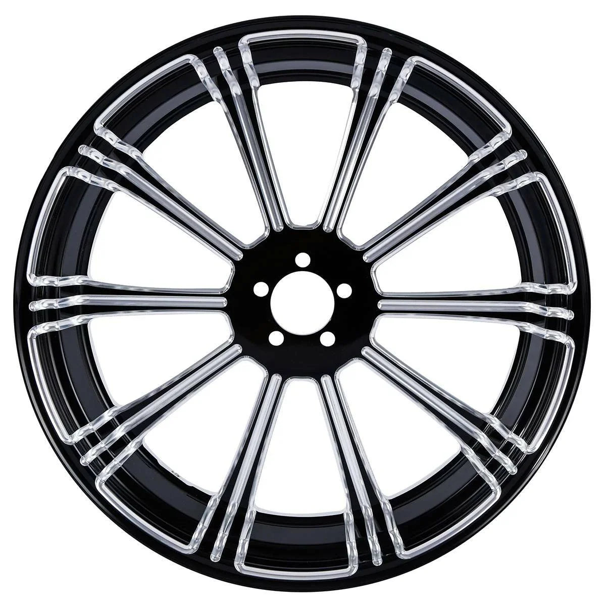 18"x5.5" Rear Wheel Rim Hub Pulley Sprocket for Harley Road Glide (1997-2008)