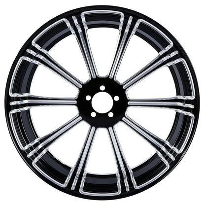 18"x5.5" Rear Wheel Rim Hub Pulley Sprocket for Harley Road Glide (1997-2008)