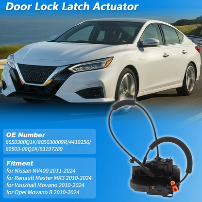 Front Left Door Latch Lock Actuator 8050300Q1K for Nissan NV400, Opel Movano B