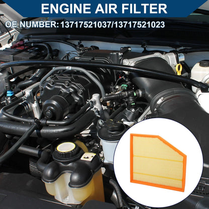 Engine Air Filter for BMW 545i Base 4.4L (2004 - 2005)