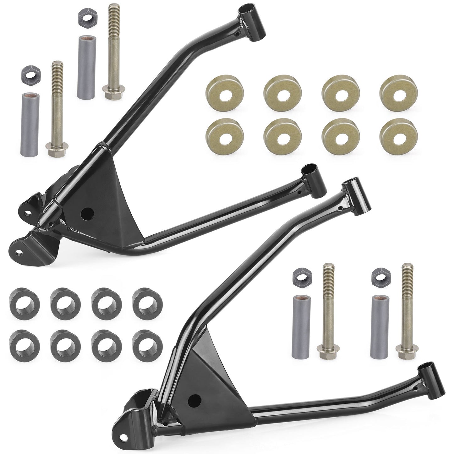 Set of 2 Front Control A-Arms & Bushings for Polaris RZR 170 (2009–2021)