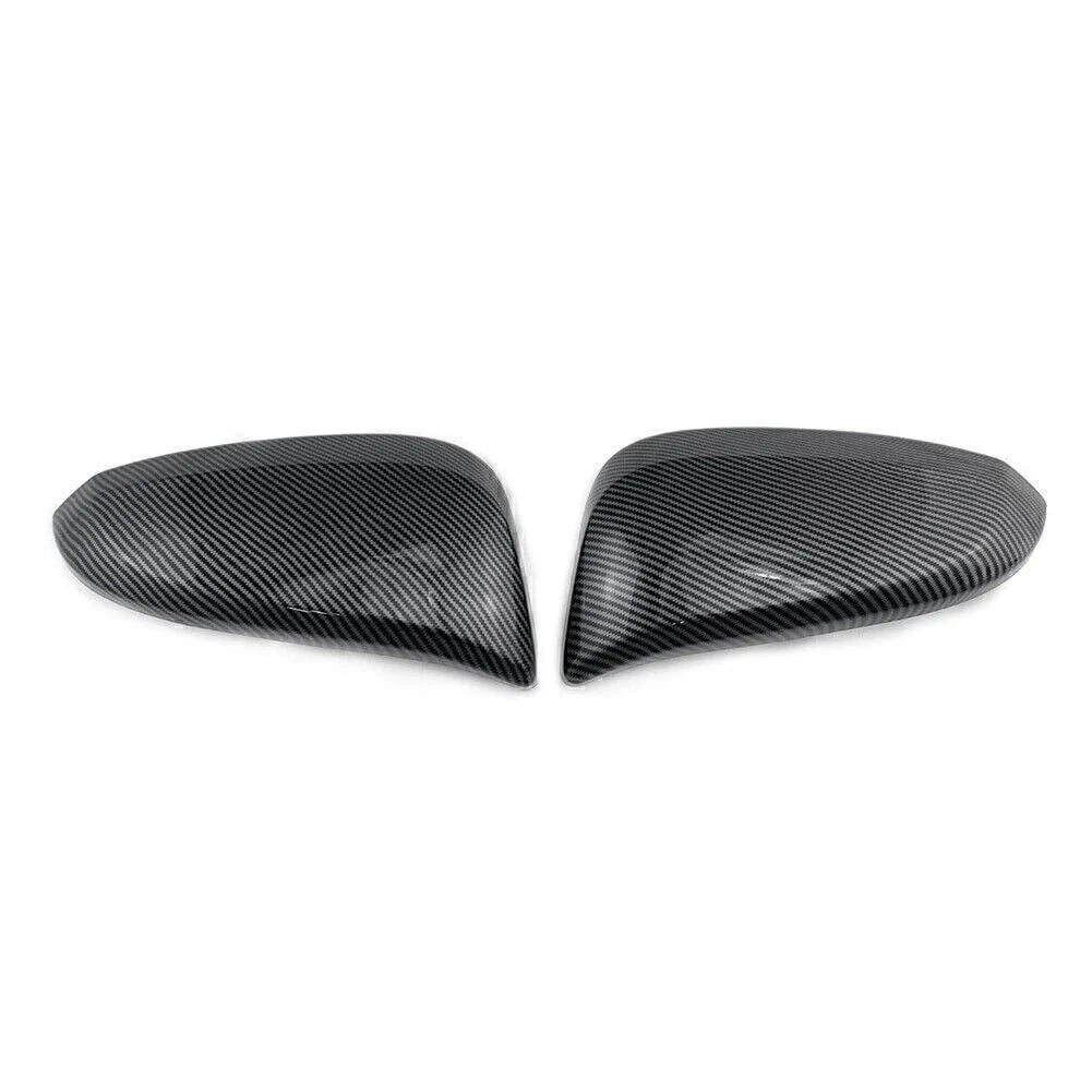 Carbon Fiber Side Door Mirror Cover Trim for Toyota Hilux Revo (2015-2022)