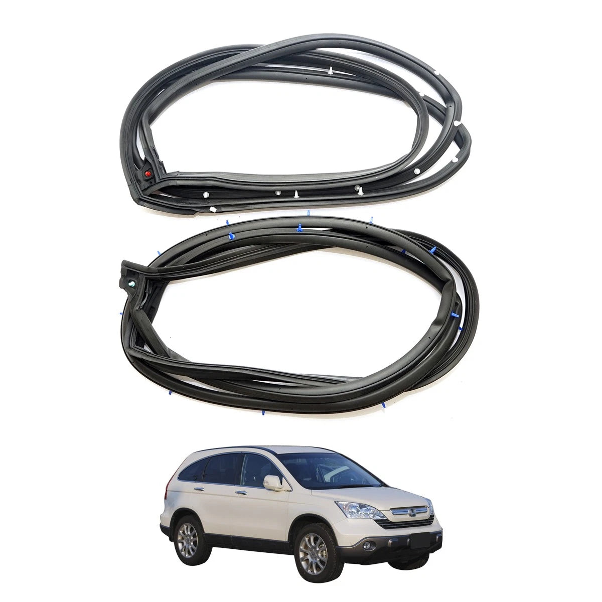 Front Door Weatherstrip Rubber Seal for Honda CR-V (2007–2011)