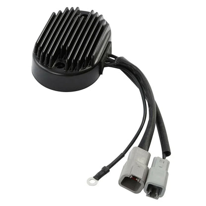 Black Voltage Regulator Rectifier for Harley Heritage Softail Classic (2007)