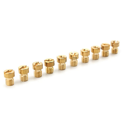 10x Main Jets Carburetor for PWK OKO CVK NSR KSR Injector Nozzle