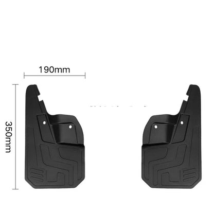 4Pcs Front Rear Splash Guards Mud Flaps for Chevrolet Colorado (2023–2025)