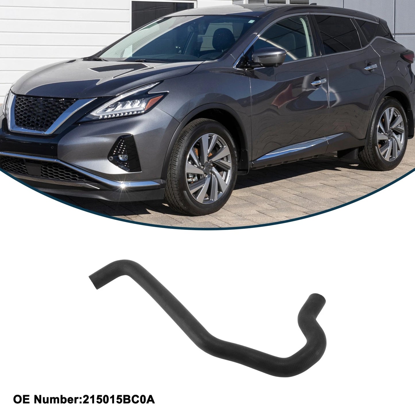 Upper Radiator Hose for Nissan Murano (2015–2021) No. 215015BC0A