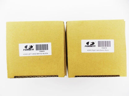 Set of 2 Handlebar Switch Blocks for Kawasaki KZ900 (1973–1975)