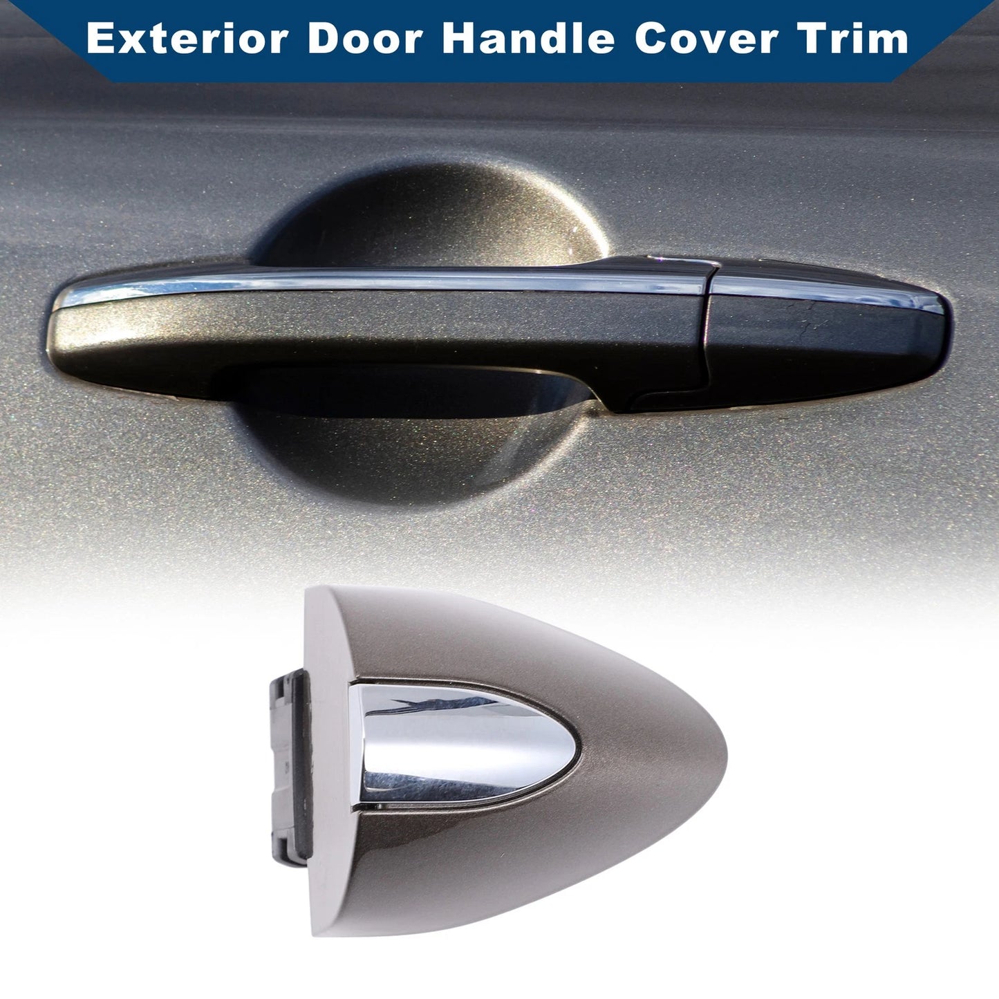 Exterior Door Handle Cover Trim for Buick LaCrosse (2017–2019) Bronze