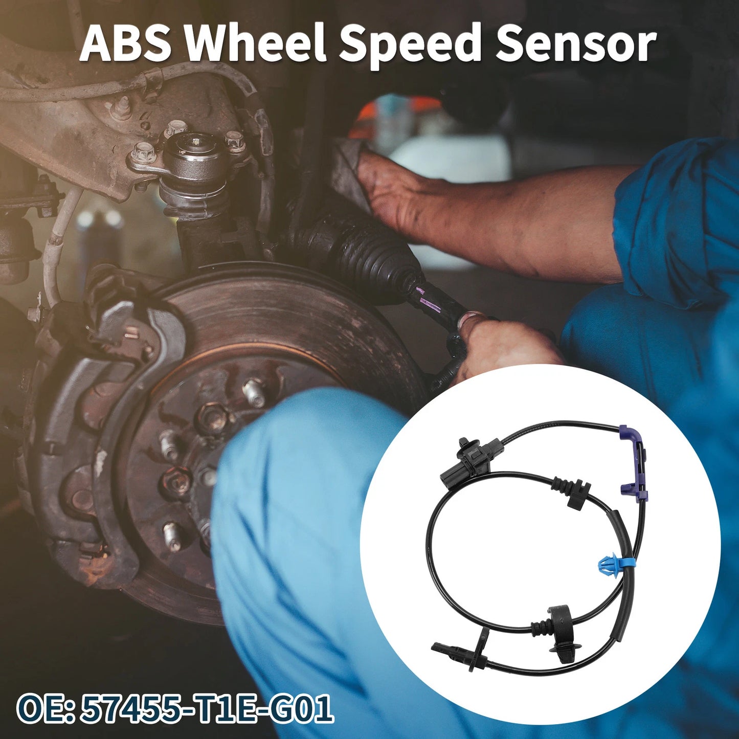 ABS Wheel Speed Sensor No. 57455-T1E-G01 for Honda CR-V (2014–2016)