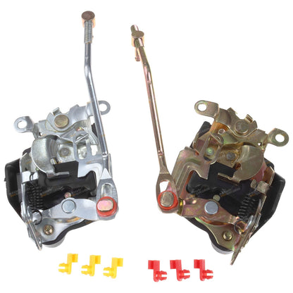 Set of 2 Front Door Lock Mechanisms for Toyota 70 Series Landcruiser (1984–2007)