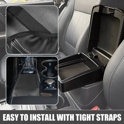 Center Console Pad Kit Armrest Cover for Lexus RX350 (2015-2022) Black White