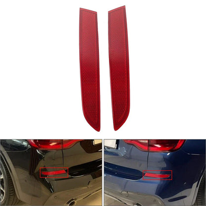 Rear Bumper Side Marker Reflector Lights for BMW X3 (2018-2021)
