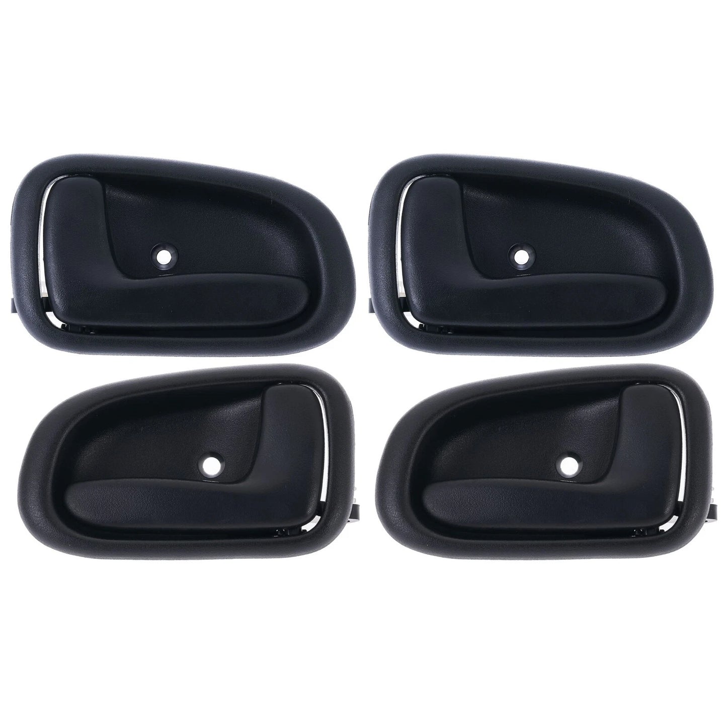 Set of 4 Inner Door Handles for Toyota Corolla (1994–1999) Black
