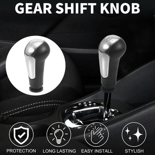 5 Speed Manual Gear Shifter Knob for Chevrolet Spark (2011-2016) Chrome