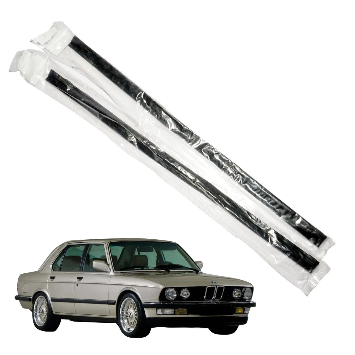 Set of 2 Front Door Weatherstrip for BMW 5 Series E28 (1982–1988)