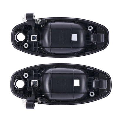Set of 4 Chrome Outer Door Handles for Hyundai Santa Fe (2000–2006)