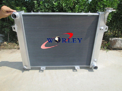 Aluminum Radiator + Fan for Jeep Grand Cherokee 5.2L V8 (1993-1997)