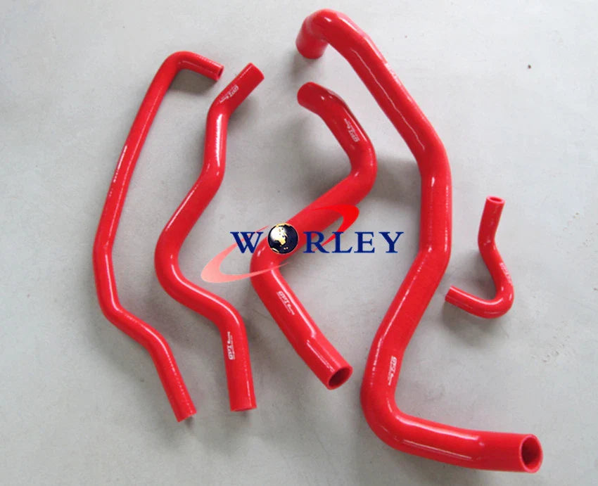 Black Silicone Radiator Heater Hose Kit for Ford Falcon BA BF 5.4L V8 (2002-2008)