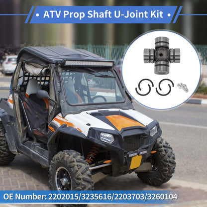 ATV Prop Shaft U-Joint Kit for Polaris RZR XP 1000 (2015–2017)
