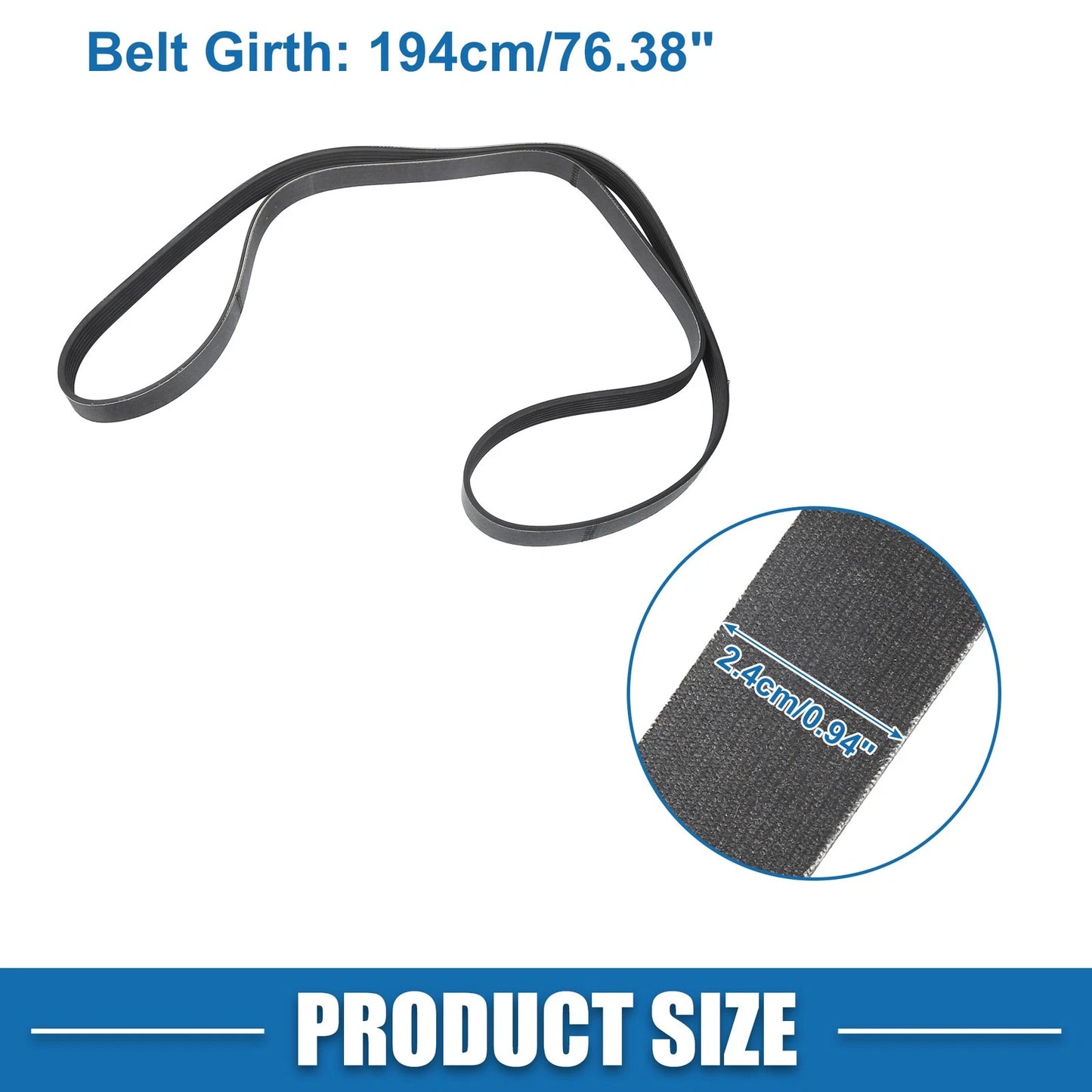 Serpentine V-Ribbed Belt No. 9091602599 for Scion TC 2.4L L4 (2005–2006)