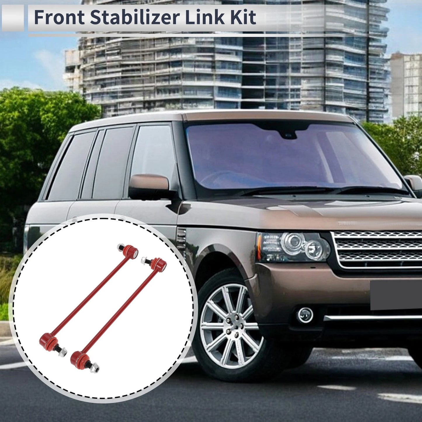 Set of 2 Front Stabilizer Bar Links for Land Rover Range Rover (2003–2012) No.K750063