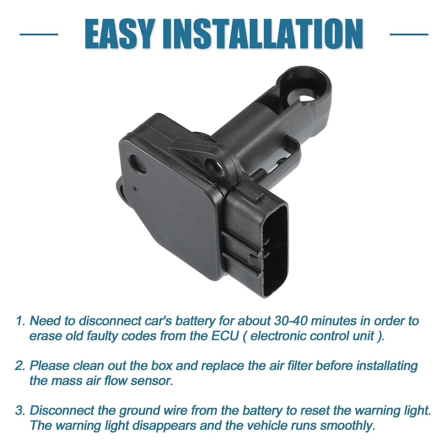 Mass Air Flow Sensor for Suzuki Grand Vitara (2005–2012) No. 13800-84E00