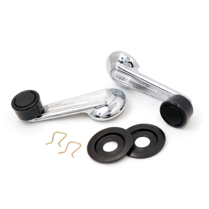 Set of 2 Crank Door Handles for Nissan Datsun 720 (1980–1989)
