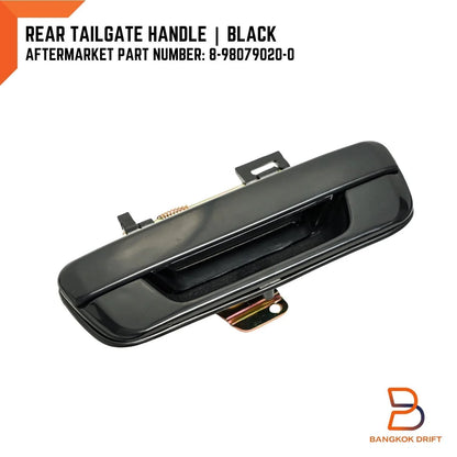 Black Rear Tailgate Handle for Holden Rodeo (2003-2008)