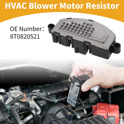 HVAC Blower Motor Resistor No. 8T0820521 for Audi A5 (2007–2016)