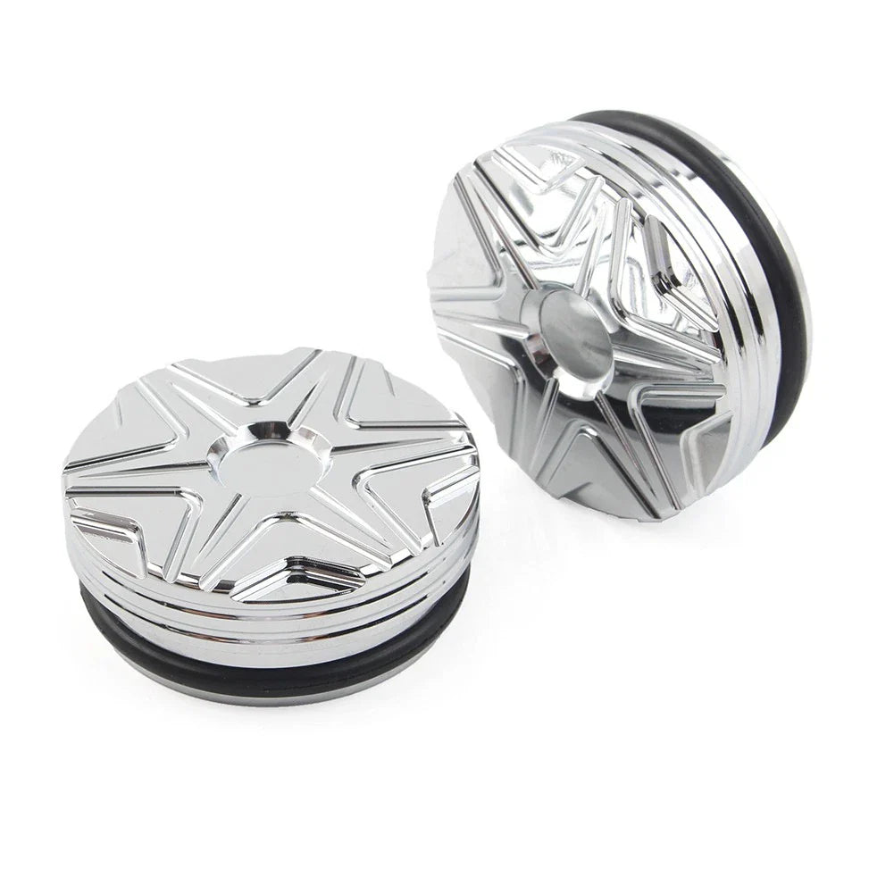 CNC Swingarm Pivot Bolt Covers for Harley V-Rod 2006-2017 ( Covers)